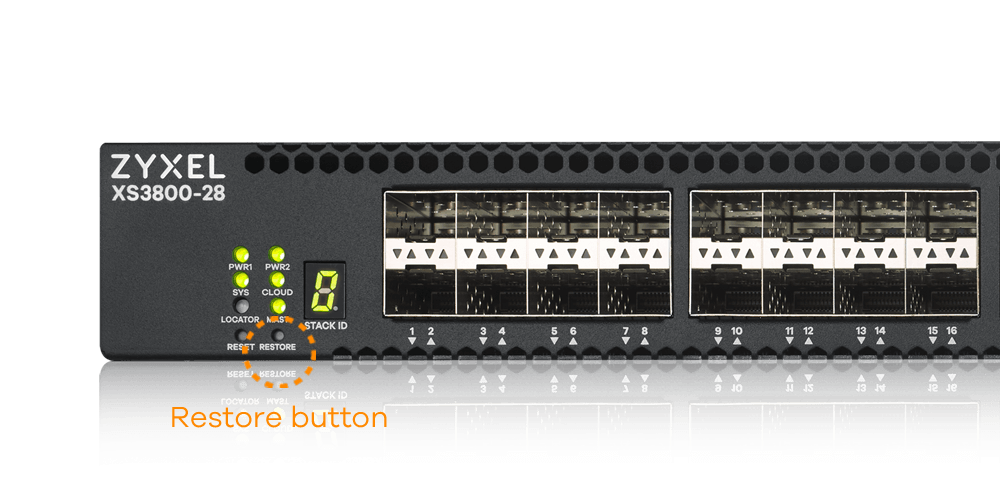 28-port 10GbE L2+ managed switch