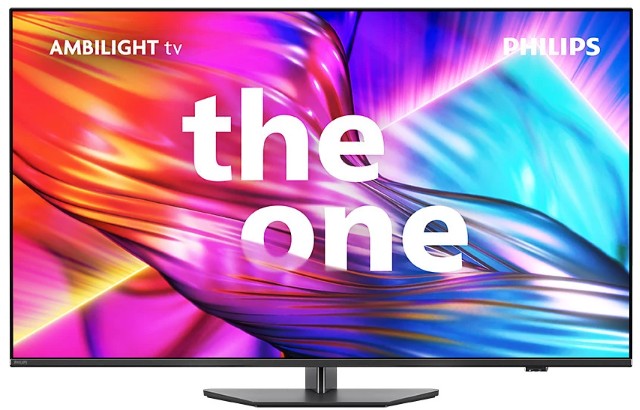Philips The One 4K UHD LED 43&quot; TV 43PUS8919/12 3-sided Ambilight 3840x2160p HDR10+ 4xHDMI 2xUSB LAN WiFi, DVB-T/T2/T2-HD/C/S/S2, 20W