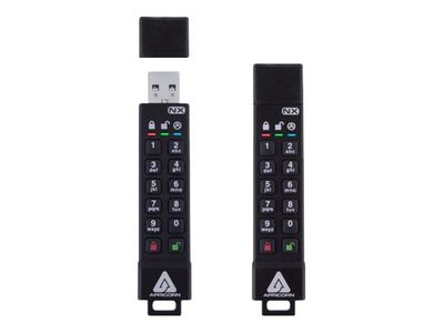 Apricorn Aegis secure key 3XN - USB flash drive - 128GB
