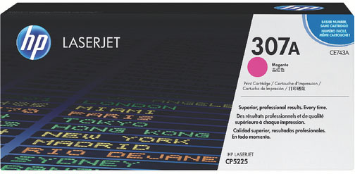 HP 307A magenta original LaserJet toner cartridge