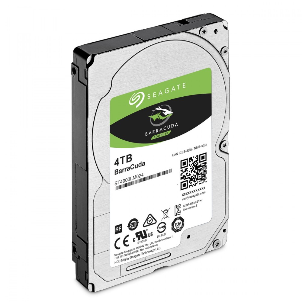 Seagate Barracuda 2.5&quot; 4TB SATA HDD, 5400rpm, 128MB cache