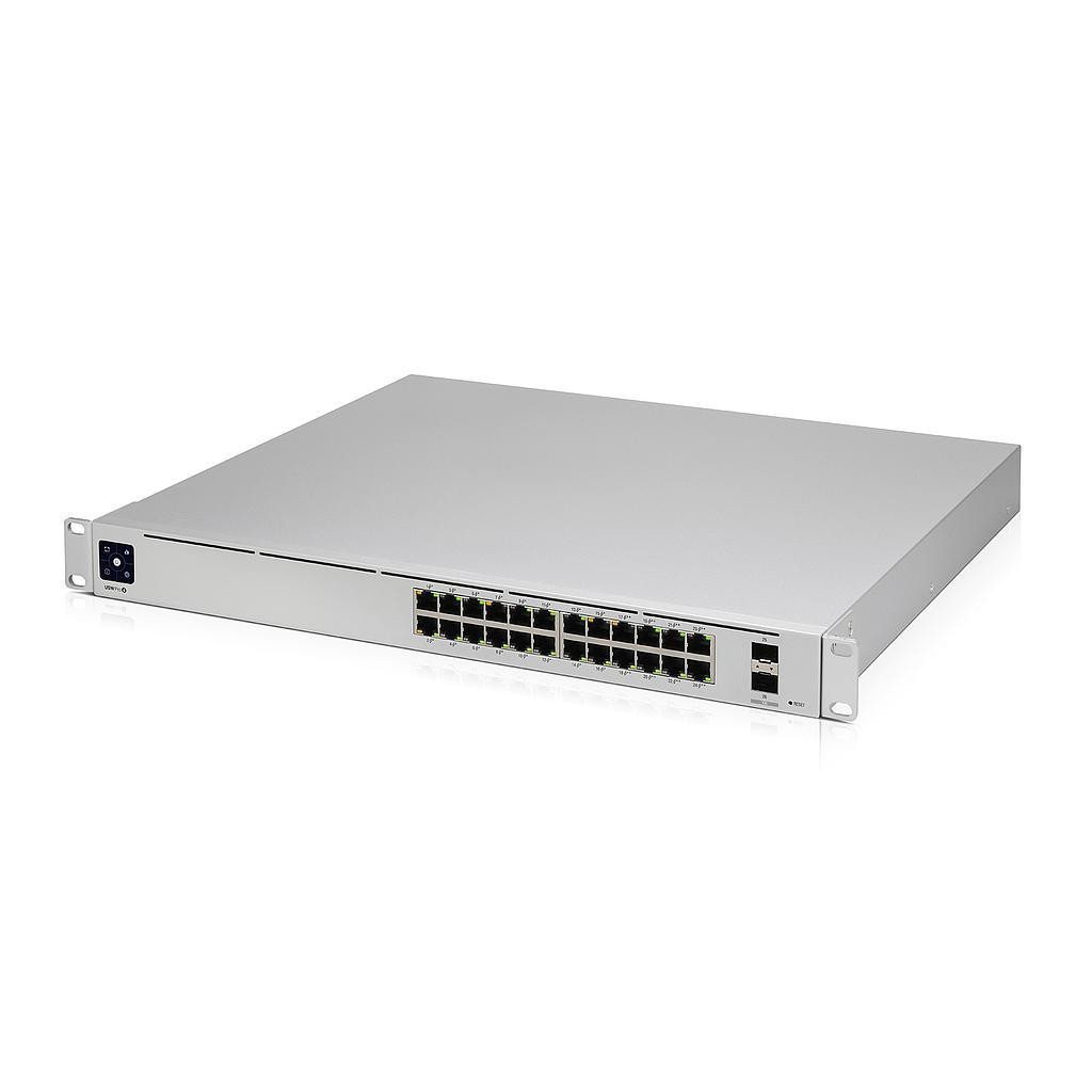 Ubiquiti Networks UniFi USW-24-POE 24-port managed Gigabit PoE+ switch with 2*SFP