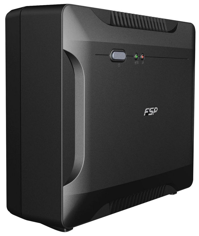 Off-line UPS FSP Nano 800 800VA/480W, 2*Schuko AC outlet, aku 12V/9Ah