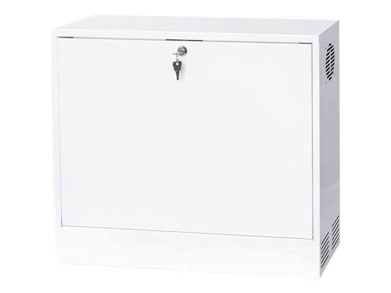 Netrack hanging cabinet V-Line rack 19&quot; 3U/180mm, white, metal door