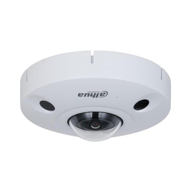 Dahua 12MP IR fisheye WizMind network camera, white