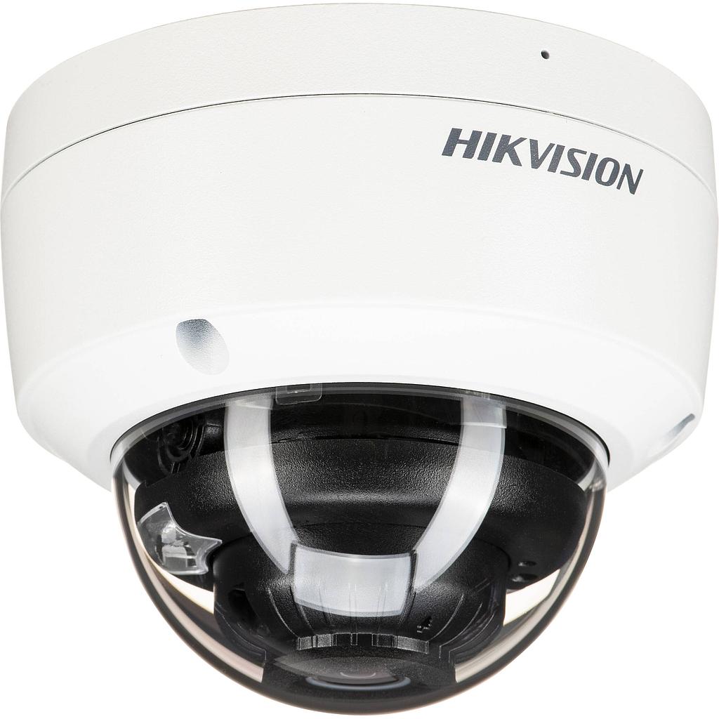 IP kuppel, 4MP, 2.8mm, hybrid light, IR+Colorvu, mikker, audio/alarmi sisend/väljund, IP67, Hikvision