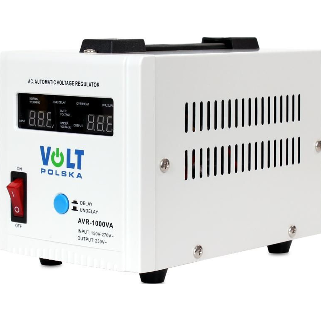 Pingestabilisaator 1000VA, Uout 230V AC, +/- 8%