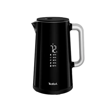 Tefal veekeetja 1800W, 1.7l, reguleeritav temperatuur, must