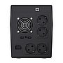 Green Cell line-interactive UPS 2000VA/1200W with LCD display, 4*Schuko sockets