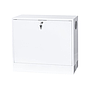 Netrack hanging cabinet V-Line rack 19" 3U/180mm, white, metal door