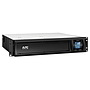 APC Smart-UPS C, Line Interactive, 3kVA, rackmount 2U, 230V, 8*IEC C13+1*IEC C19 pistikupesa, USB & Serial connection, AVR, graafiline LCD